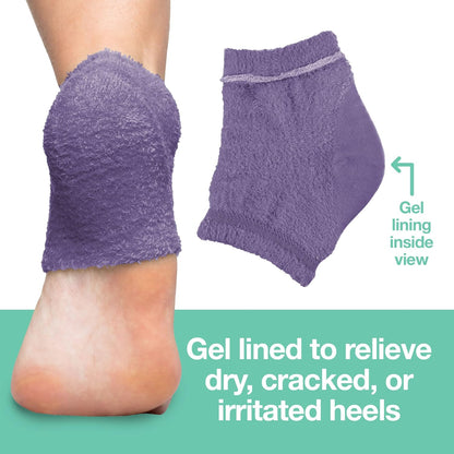 Moisturizing Gel Socks - 2 Pairs