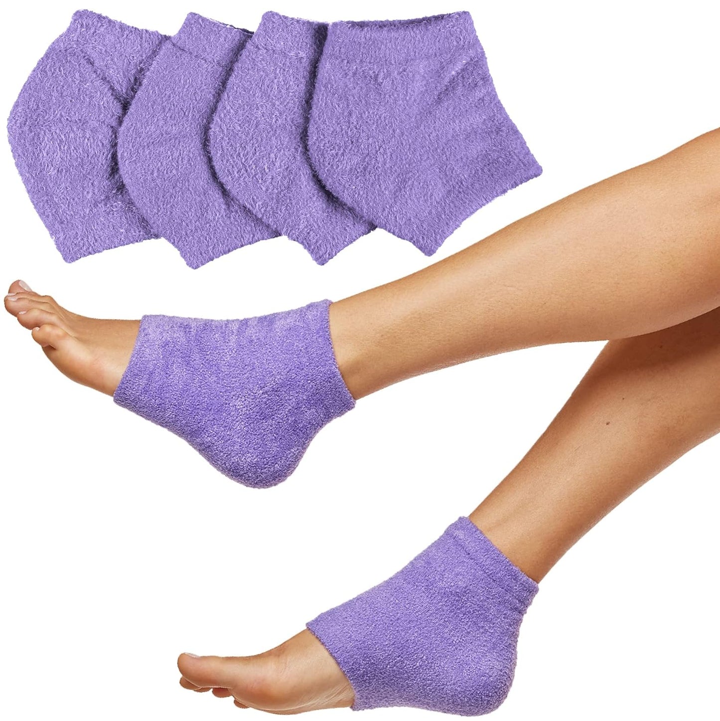 Moisturizing Gel Socks - 2 Pairs